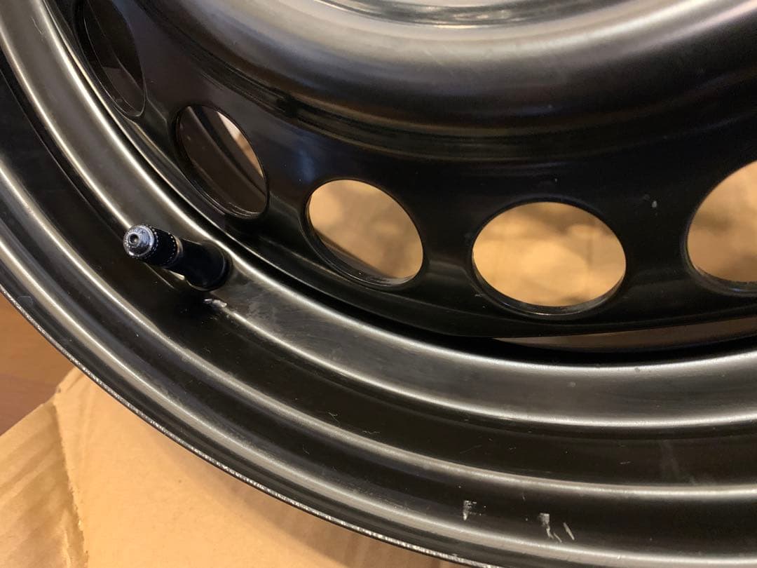 日産純正16インチ スチールホイール +ホイールカバー4本セット