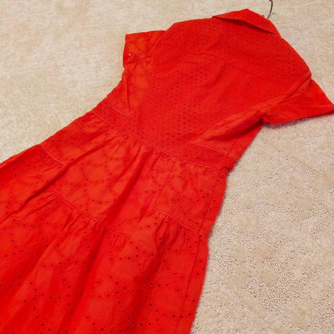 新品！定価7万円★ダイアンフォンファステンバーグ　ワンピース　コーラルオレンジ