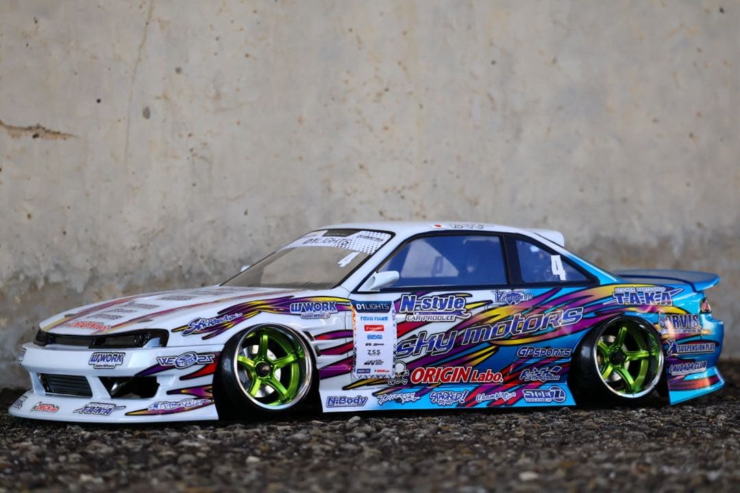 アディクション　S14 シルビア　横田卓三号　ボディ　未使用