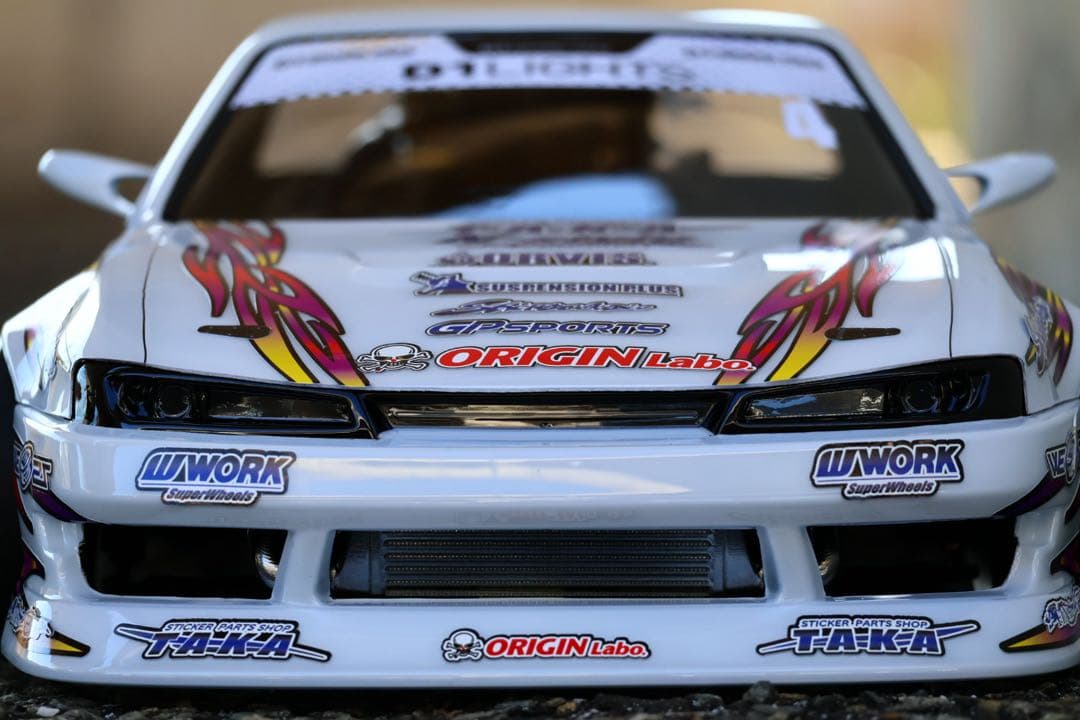アディクション　S14 シルビア　横田卓三号　ボディ　未使用