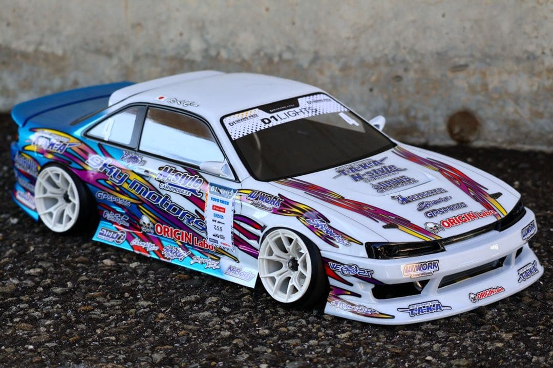 アディクション　S14 シルビア　横田卓三号　ボディ　未使用