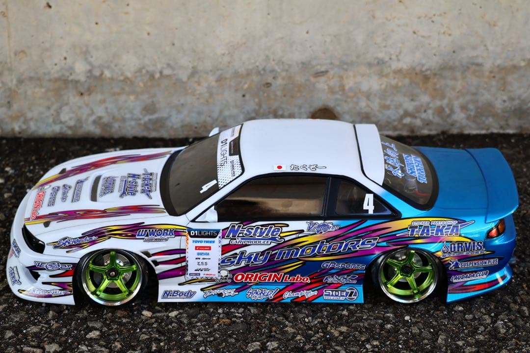 アディクション　S14 シルビア　横田卓三号　ボディ　未使用