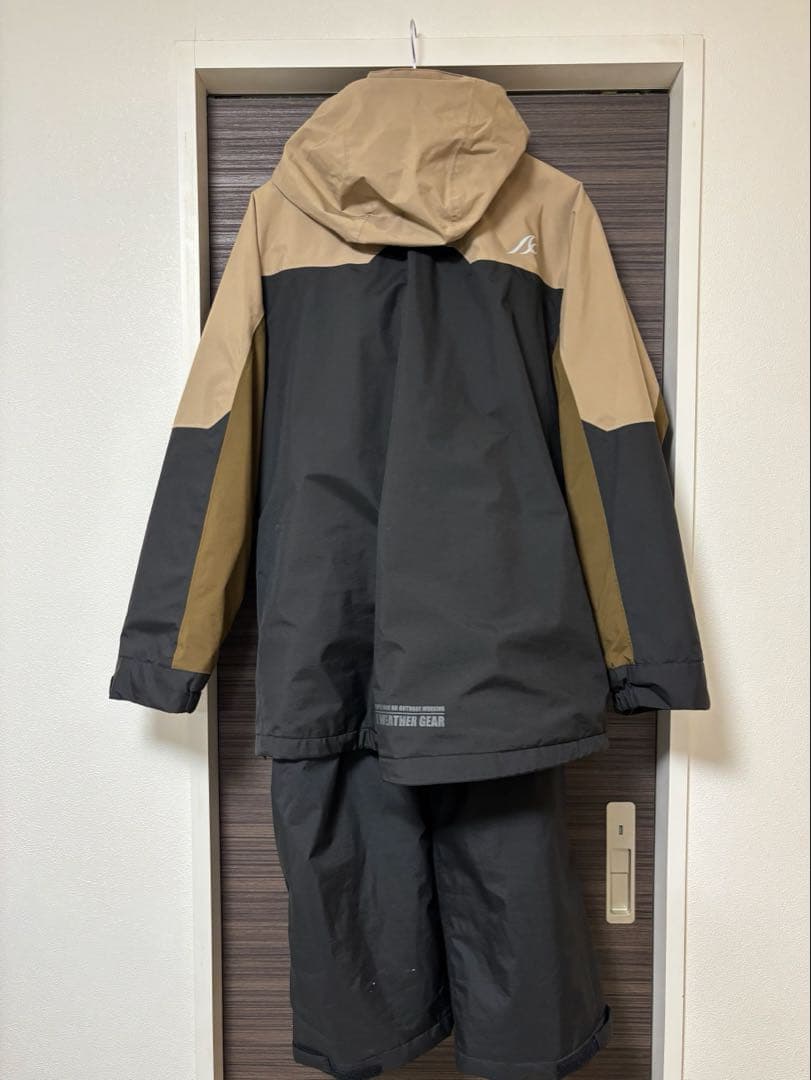 【美品】WORKMANイージス防水防寒スーツ スキースノーボードウェア上下 LL