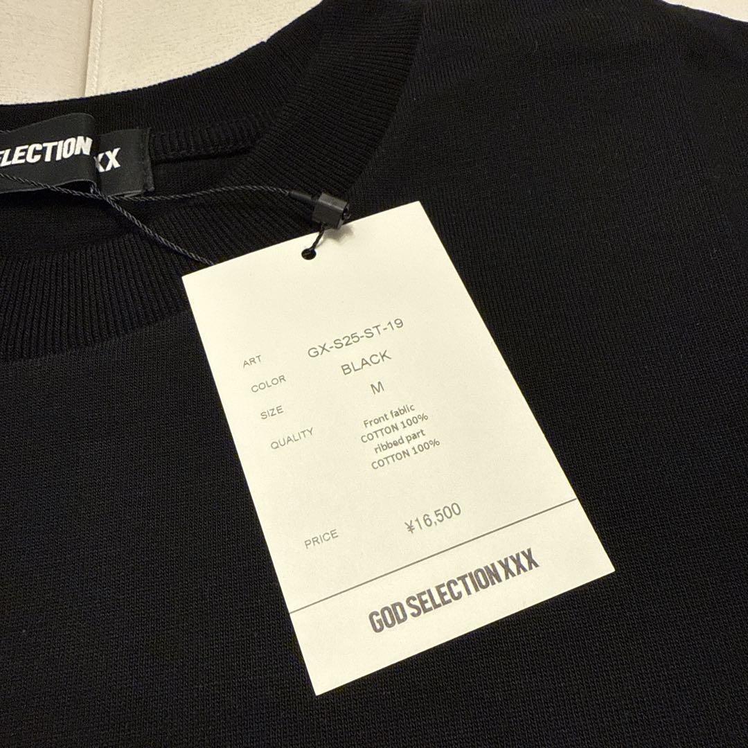 ゴッドセレクション GOD SELECTION XXX ブラック Tシャツ