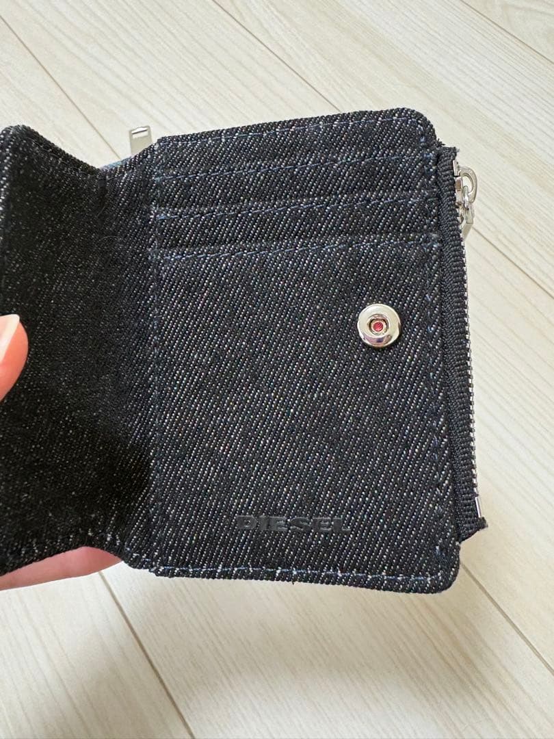 DIESEL デニム 二つ折り財布