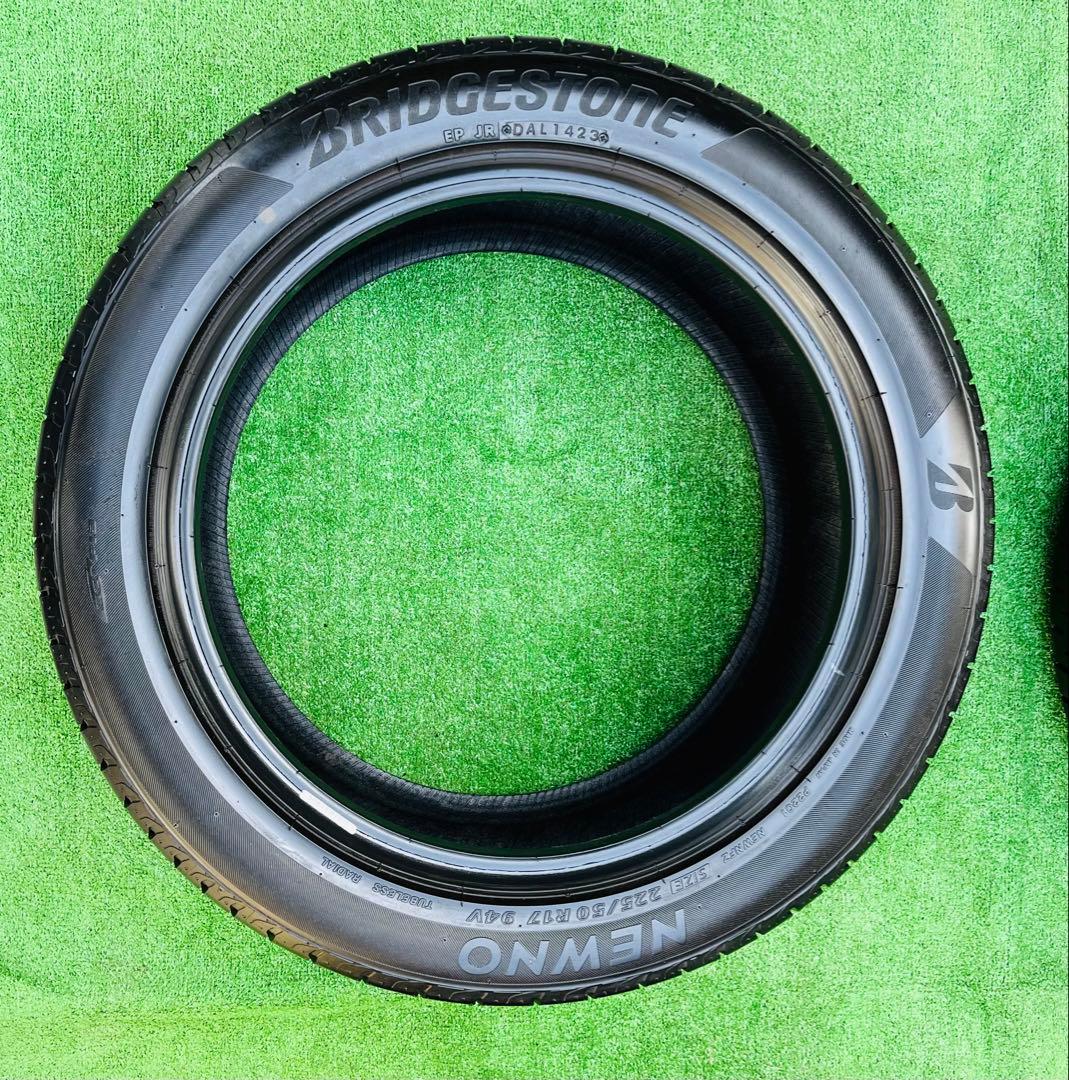 225/50R17,BRIDGESTONE NEWNOラジアルタイヤ,23年