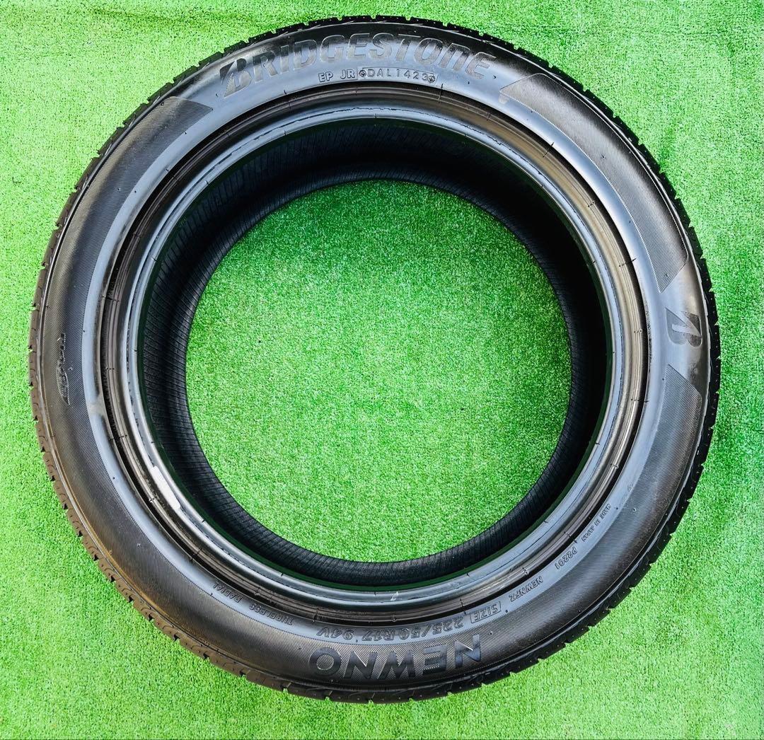 225/50R17,BRIDGESTONE NEWNOラジアルタイヤ,23年