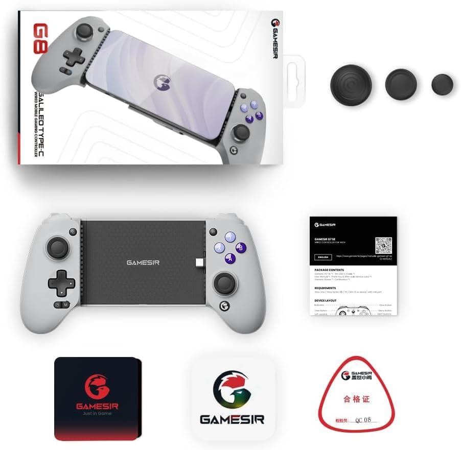 【新品・未使用】GameSir G8 タイプC ゲームコントローラー ゲーム