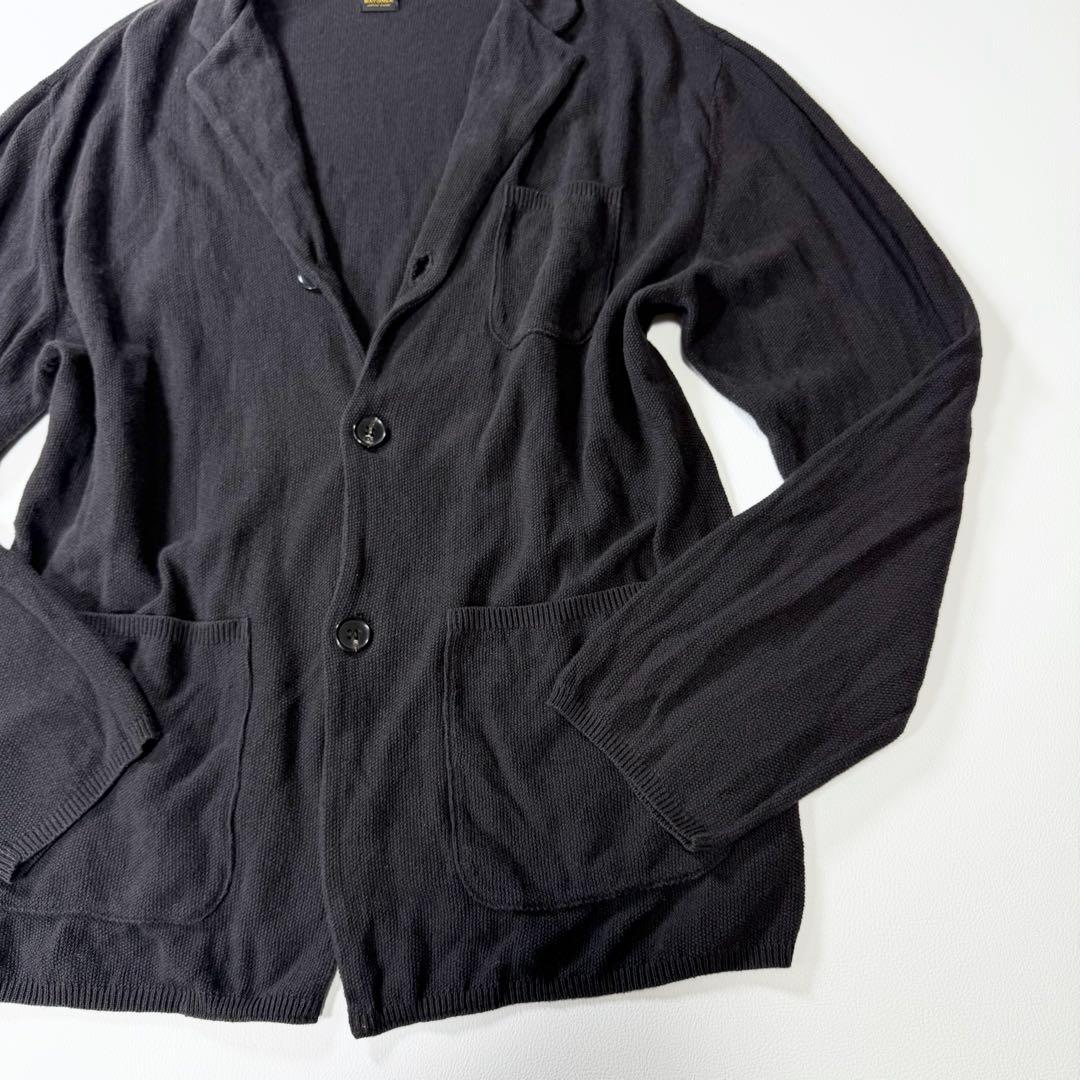 【希少】BATONER × BEAMS PLUS別注　リネンニットジャケット 4