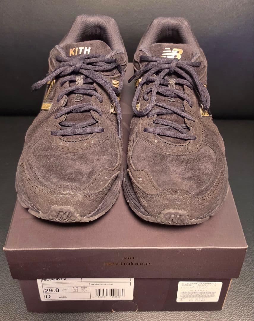 KITH × New Balance 860V2 \"Espresso\"　29cm
