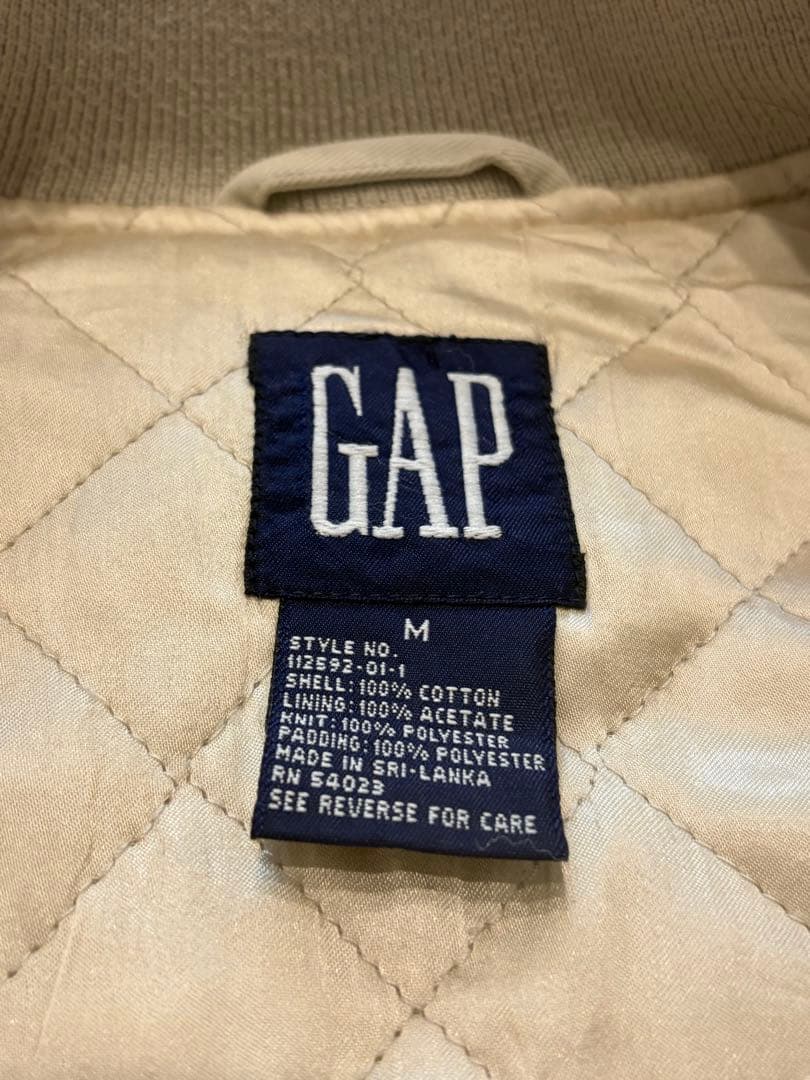 90s OLD GAP MA-1 type ボンバージャケット