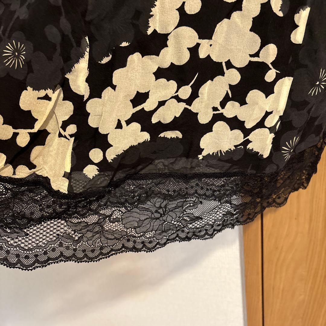 MCQ ALEXANDER MCQUEENレースパネル キャミソール