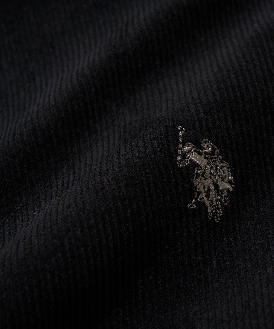U.S. POLO ASSN.ダブルジップスイングトップ　ブラック Lサイズ