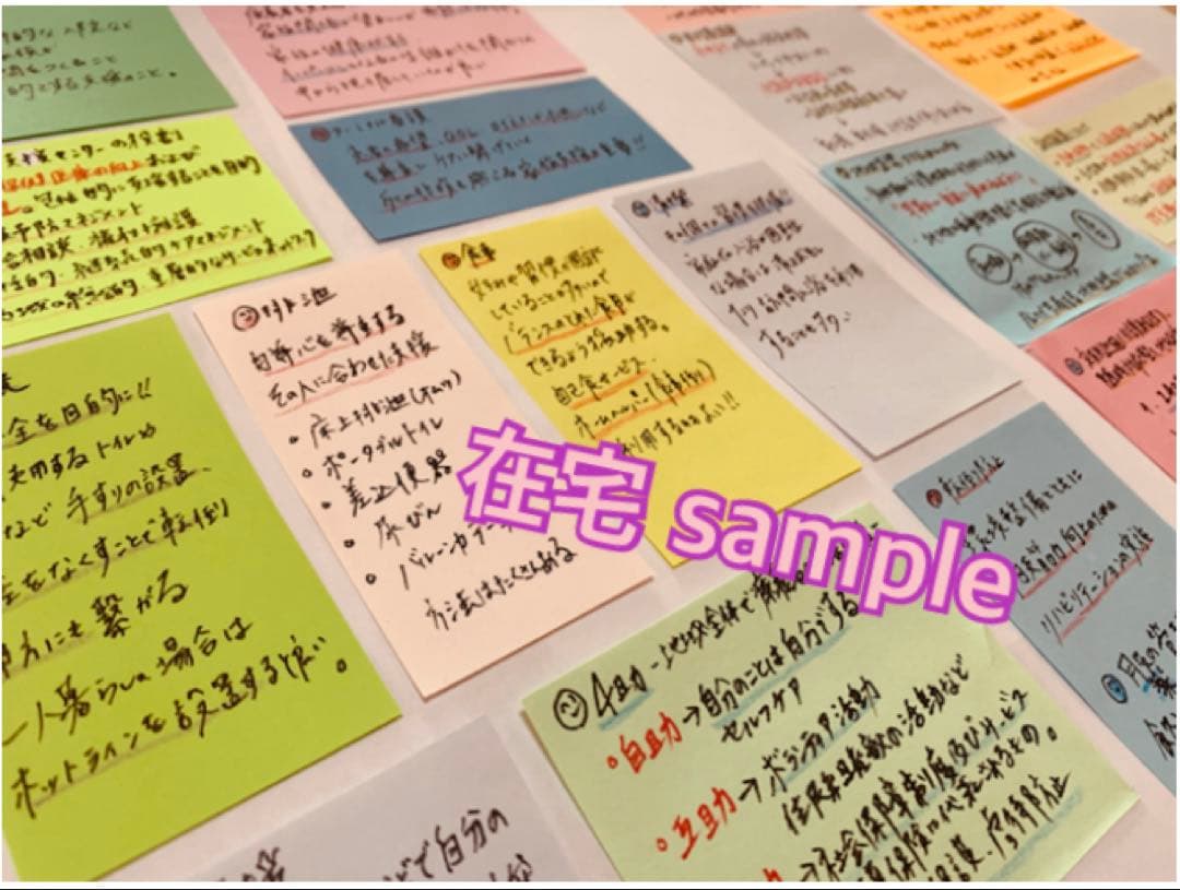 まとめ価格！看護師国家試験対策 付箋 暗記カード 解剖生理　付箋ノート