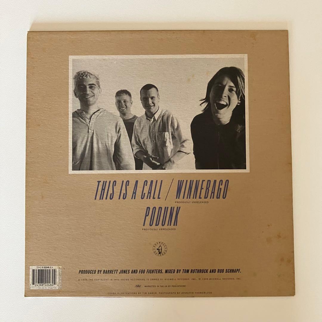 Foo Fighters – This Is A Call 12インチレコード