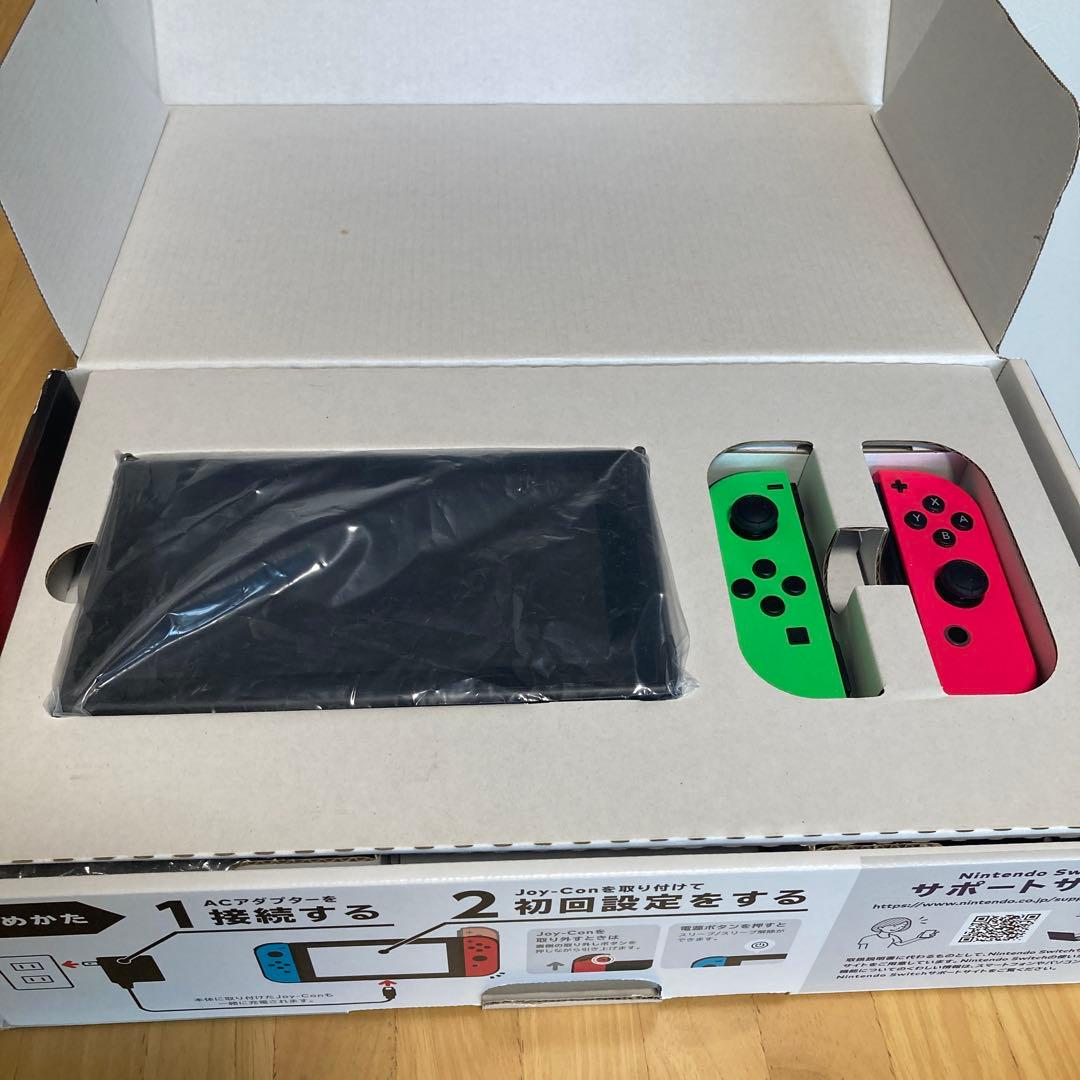 Nintendo Switch 本体 箱あり 純正Joy-con付　ジャンクなし