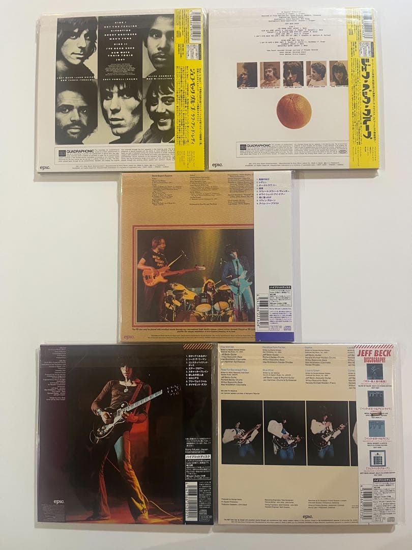 ジェフベック　SACD5タイトルセット