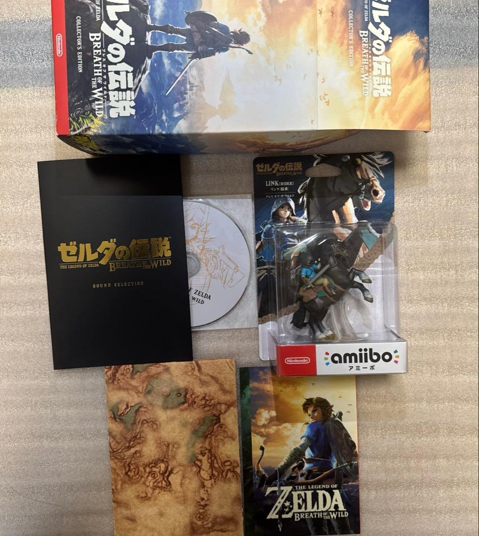 【ソフト無】ゼルダの伝説 ブレス オブ ザ ワイルド コレクターズエディション