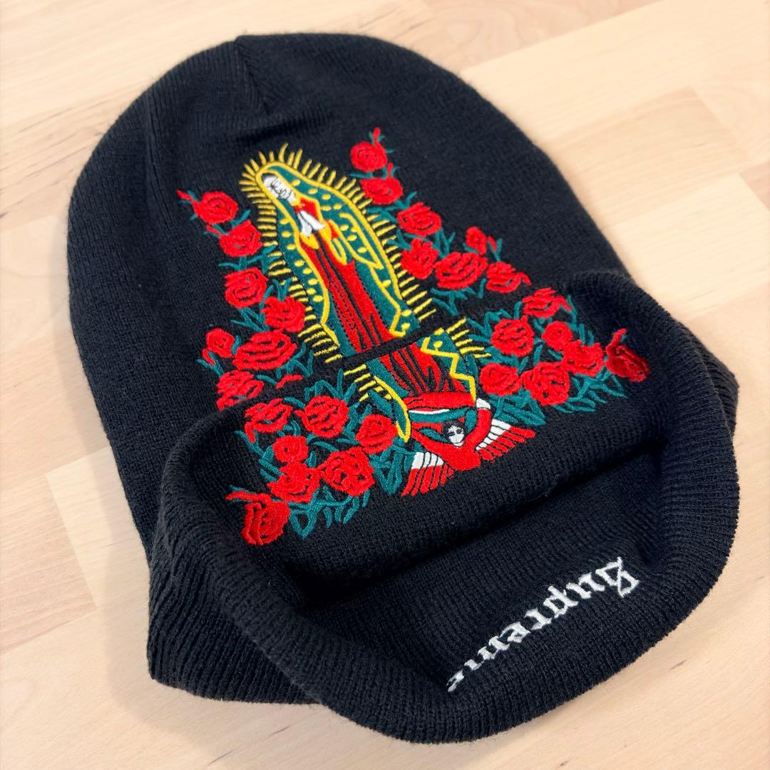 KING様Supreme Guadalupe Beanie 聖母マリア ニット帽