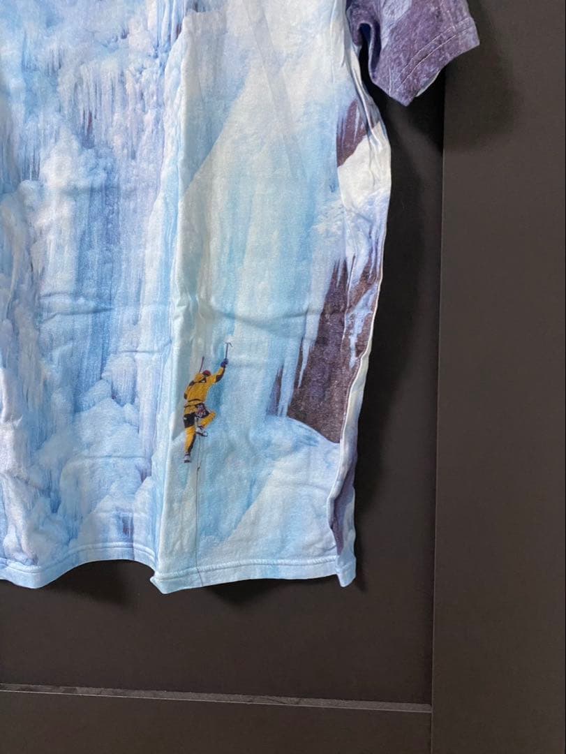 。*様 THE NORTH FACE x Supreme 氷河プリント Tシャツ