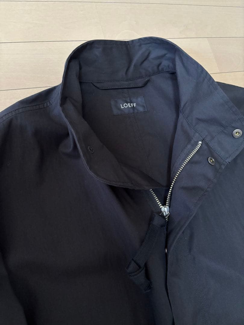 ＜LOEFF＞ミリタリー スタンドカラー コート UNISEX