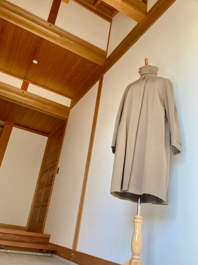 HERMES マルジェラ期　コート 春秋冬 ステン&ハイマオ襟 クリーニング済