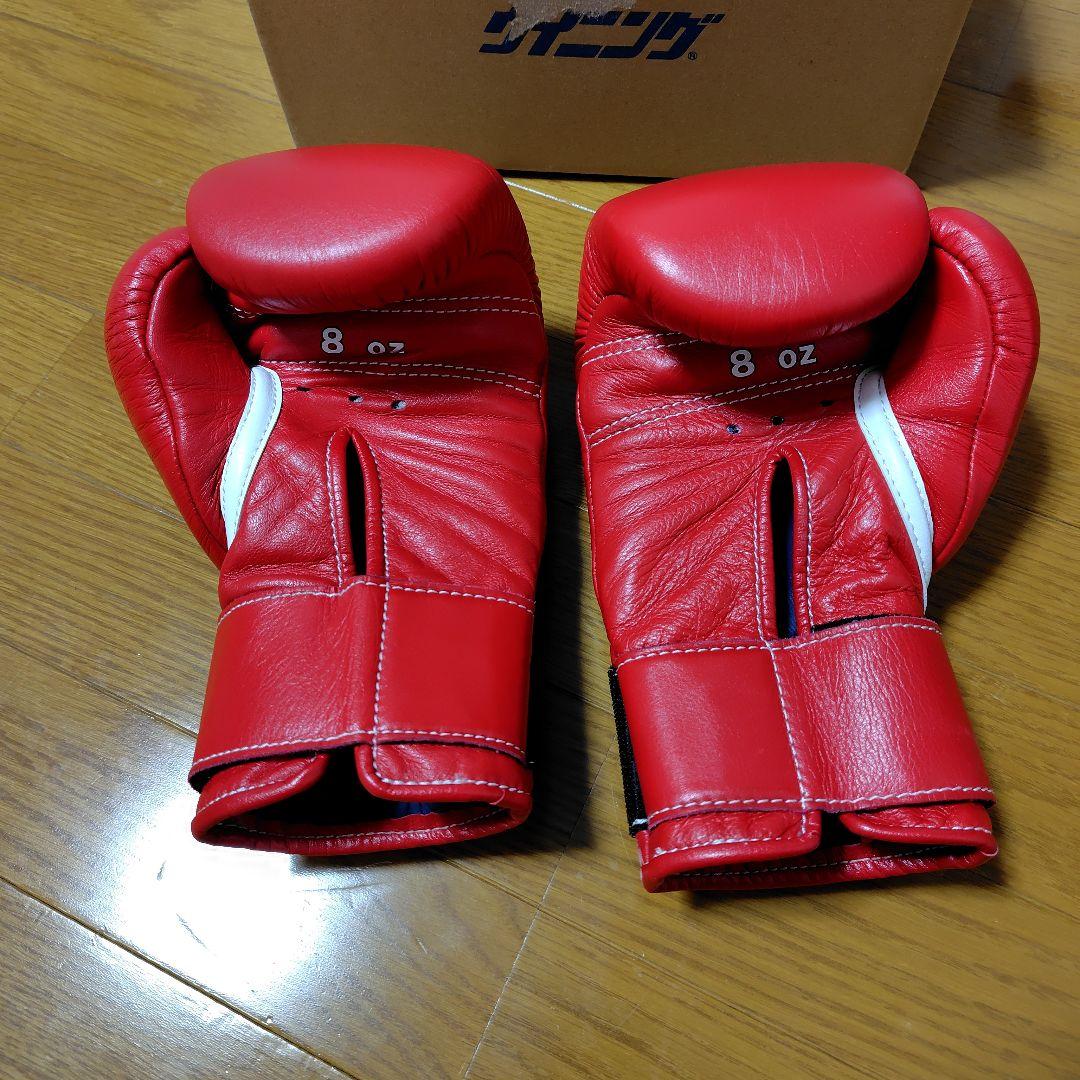 Winning ボクシンググローブ 8 oz 赤