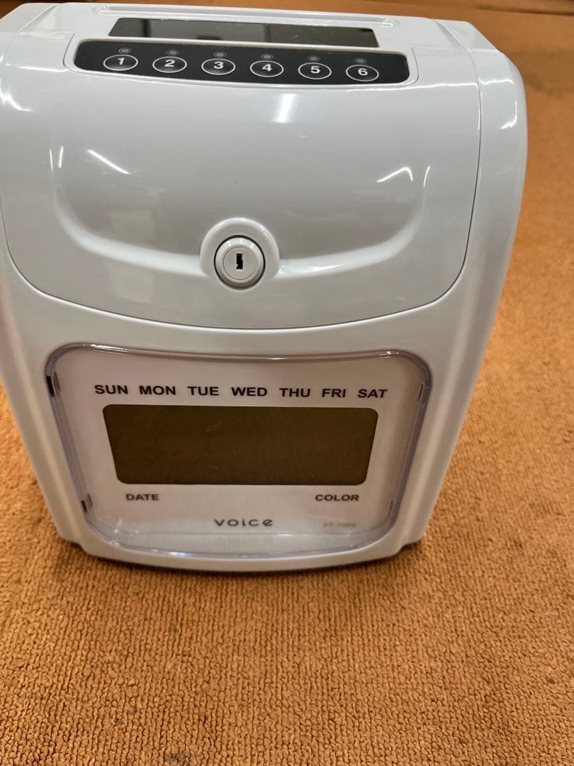 タイムレコーダーvoiceVT-1000⭐️タイムカード196枚付き⭐️早い者勝ち‼️