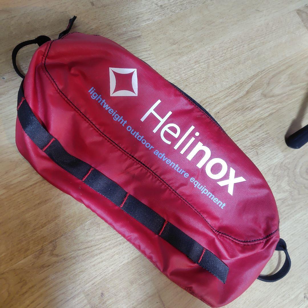 Helinox メッシュ アウトドアチェア レッド