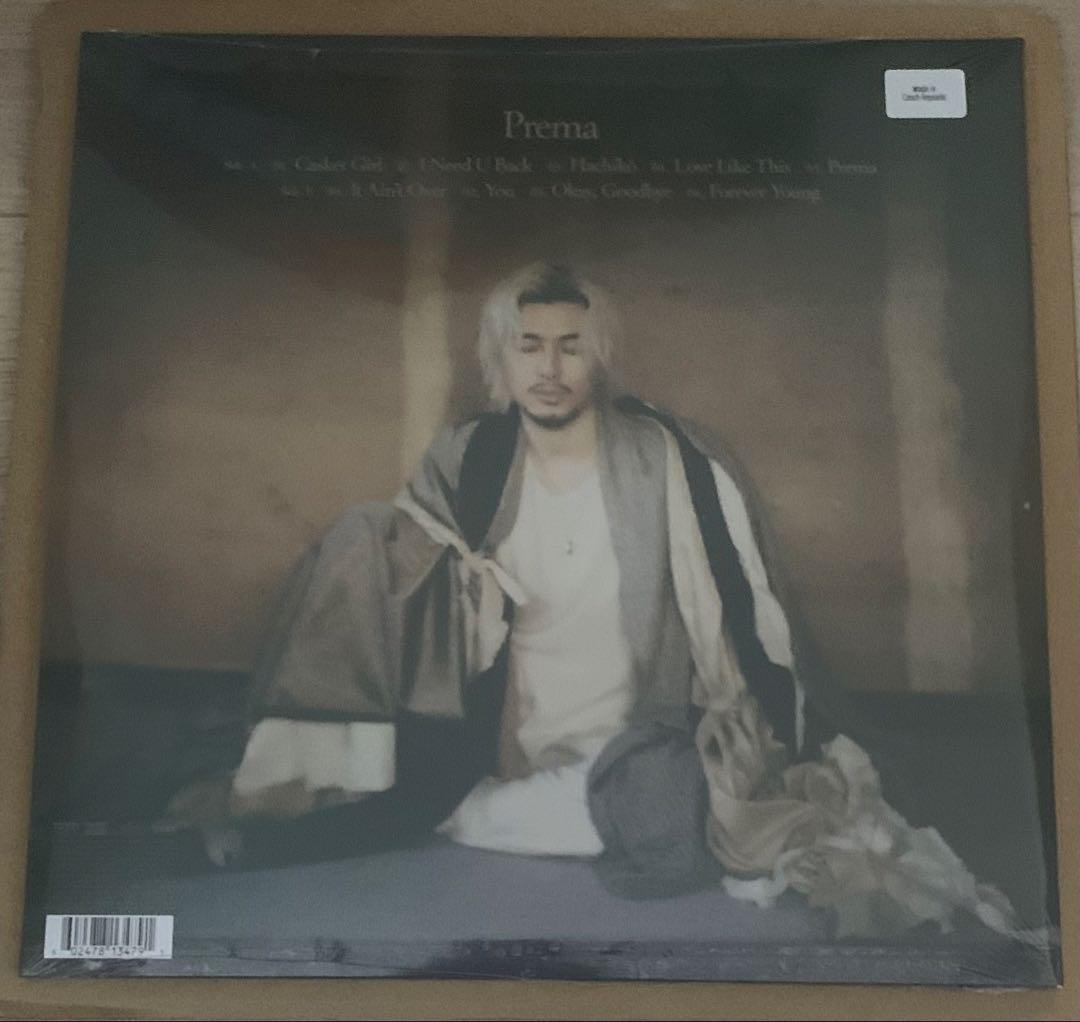 藤井風 新品未開封 Prema＜輸入版＞ アナログレコード