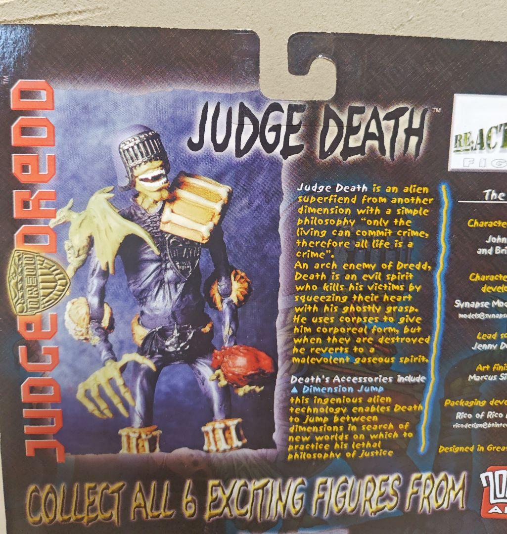 【未開封】2000AD コレクター シリーズ　JUDGE DEATH アクション