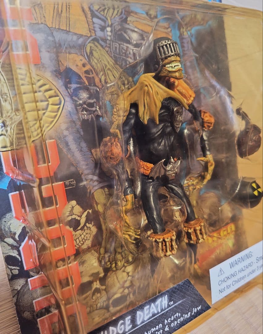 【未開封】2000AD コレクター シリーズ　JUDGE DEATH アクション