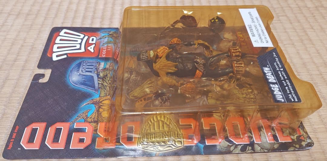 【未開封】2000AD コレクター シリーズ　JUDGE DEATH アクション