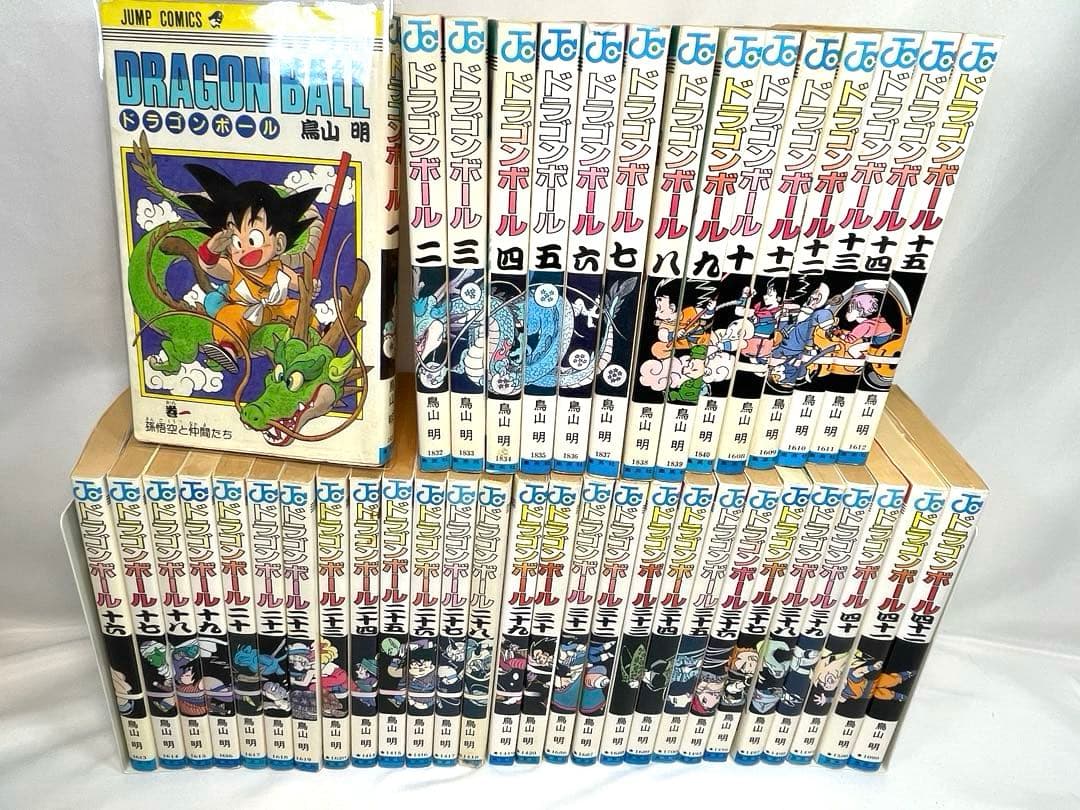 【全巻初版・希少】DRAGON BALL（ドラゴンボール）全42巻セット