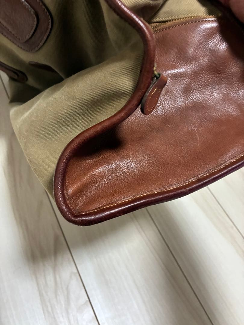 グルカ カーキ×ブラウン N0.2 エクスプレスボストンバッグ