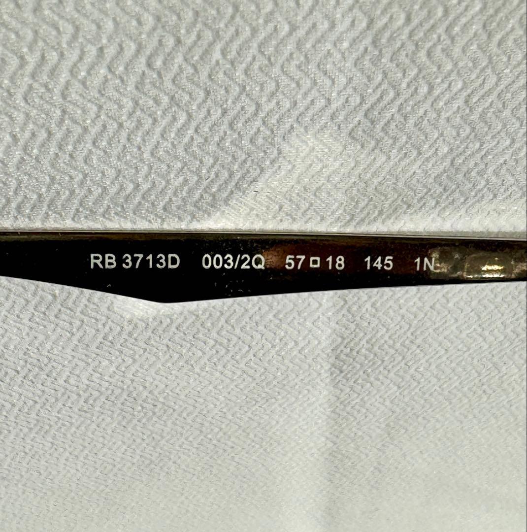 Ray-Ban メタルフレーム サングラス RB3713D 003/2Q