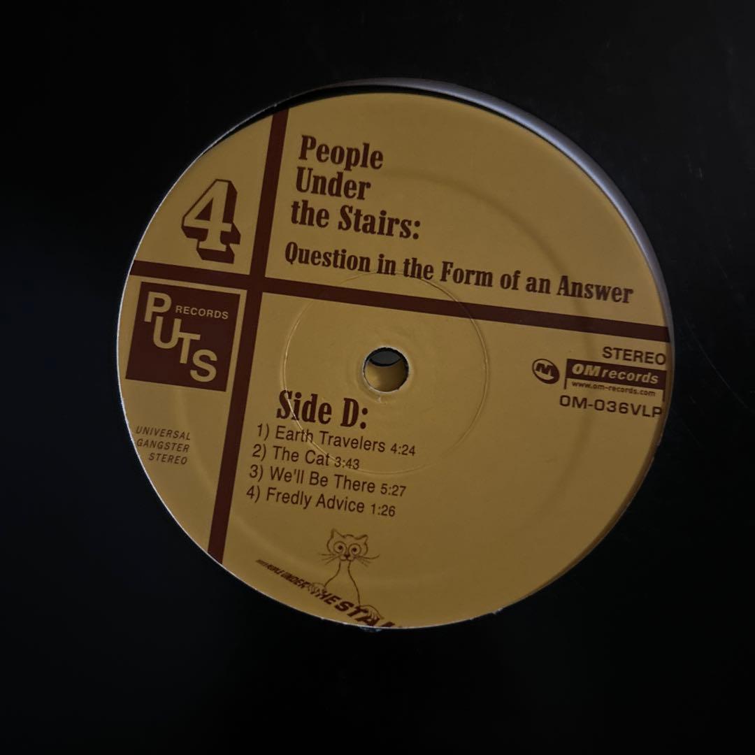 洋楽 People Under The stairs 2LP