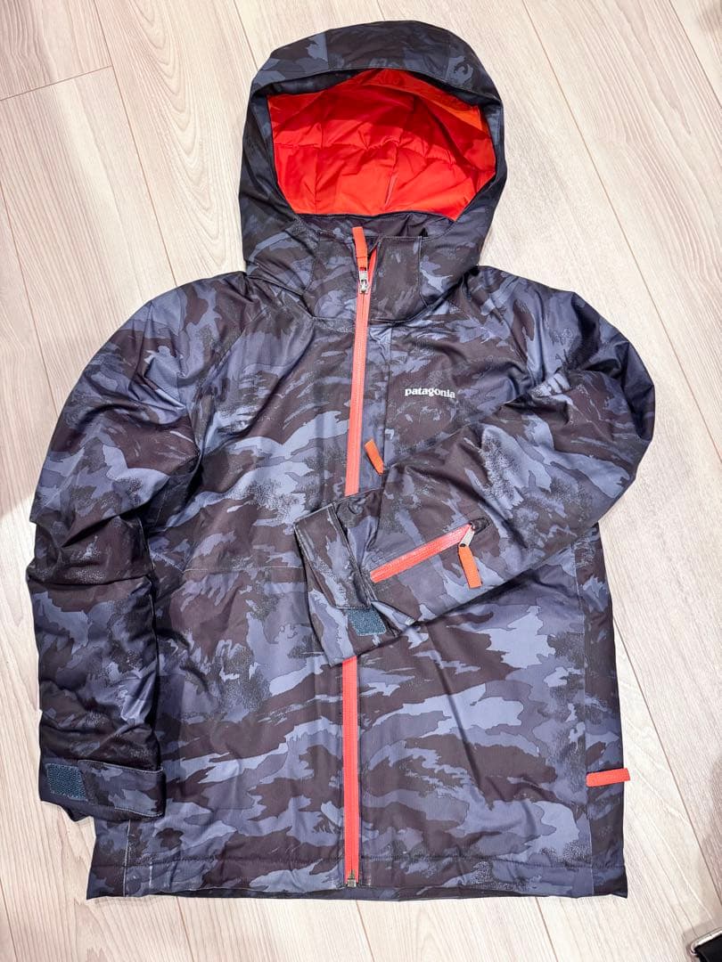 ◆patagonia 　◆スノーウェア◆10size◆カモフラージュ◆140cm