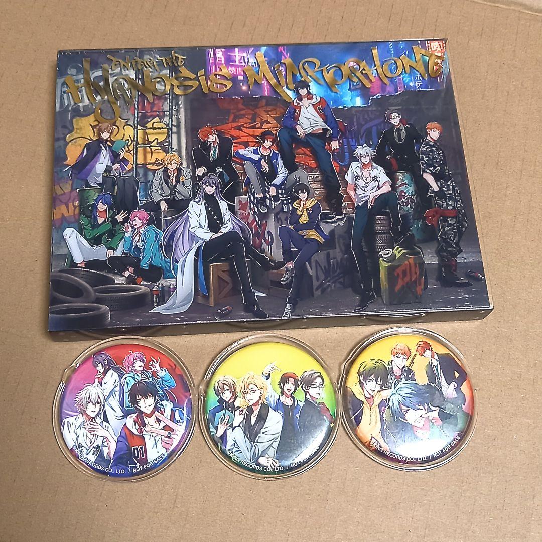 ヒプノシスマイク　CD／2nd&3rd LIVE BluRay　缶バッジ3種