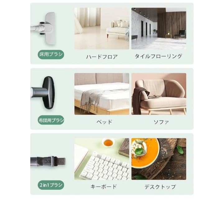 掃除機 コードレス 38000pa強力吸引『9月新登場！超軽量』