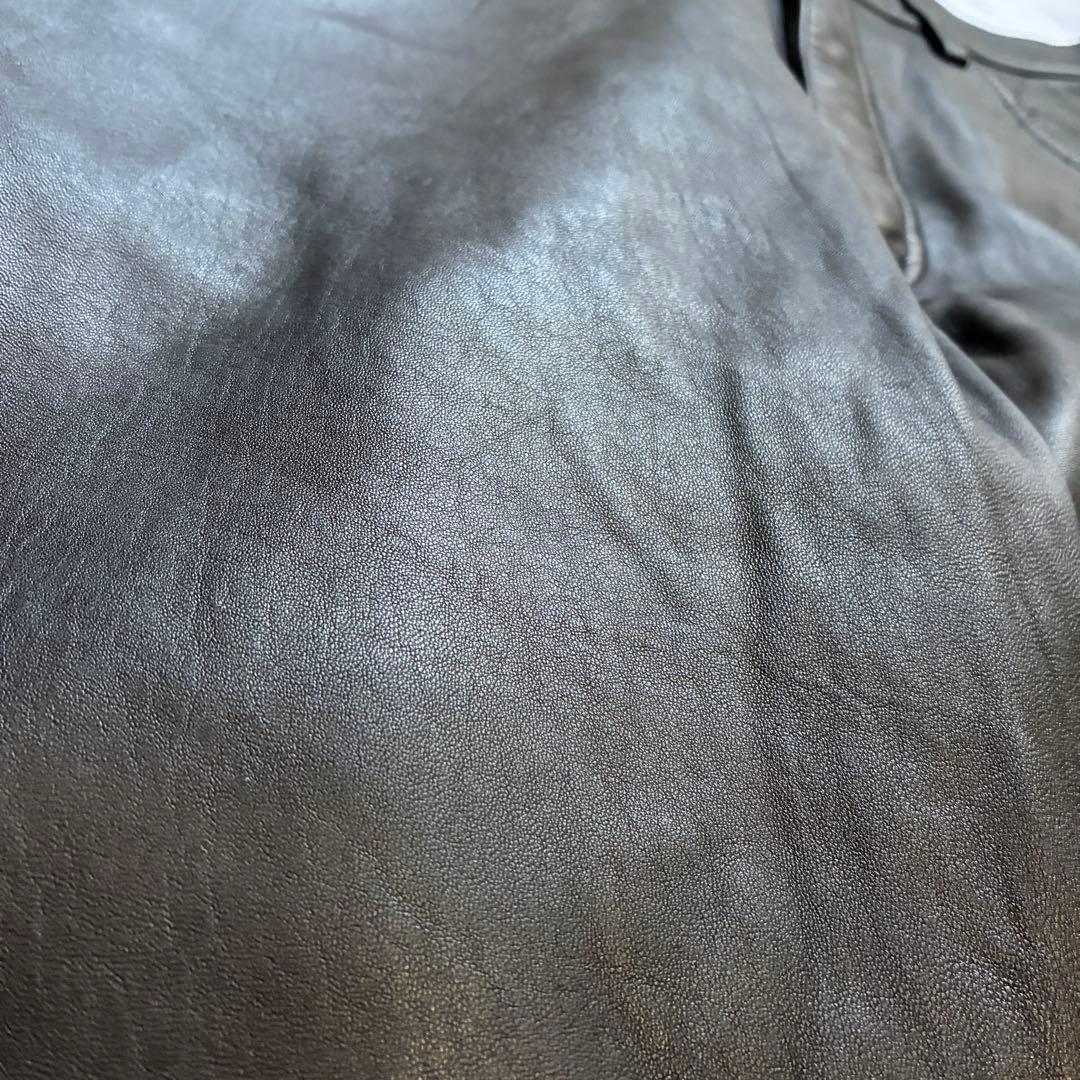 【スペシャル】Poli by Ralph Lauren レザーパンツ ラムレザー