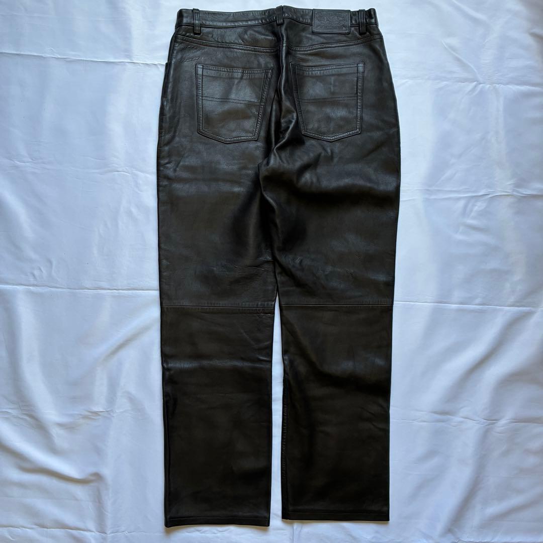 【スペシャル】Poli by Ralph Lauren レザーパンツ ラムレザー