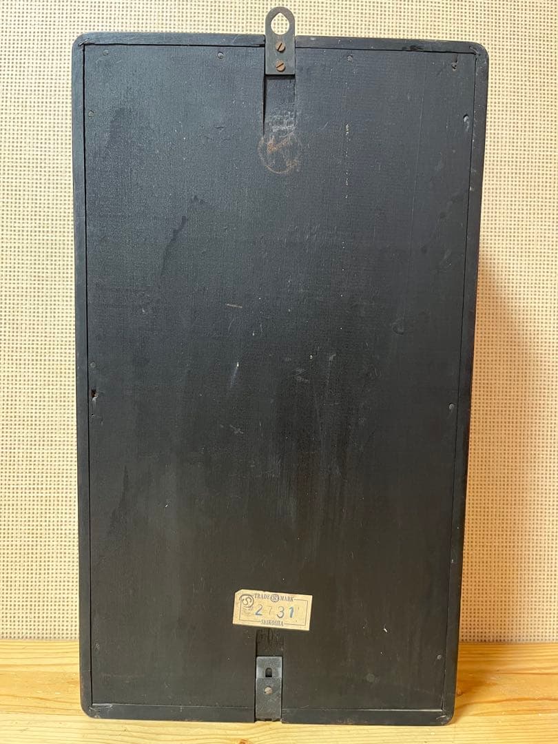 a460/希少★美品★SEIKOSHA 昭和レトロ ゼンマイ時計 アンティーク