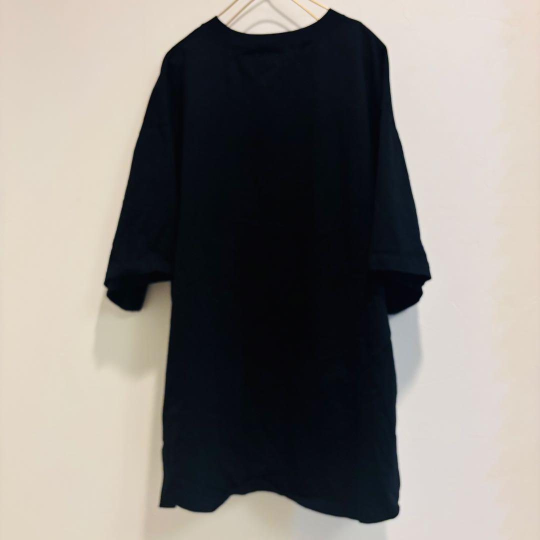 【美品】 SCOTCLUB エンボス箔ロゴサイドジップTEE Tシャツ