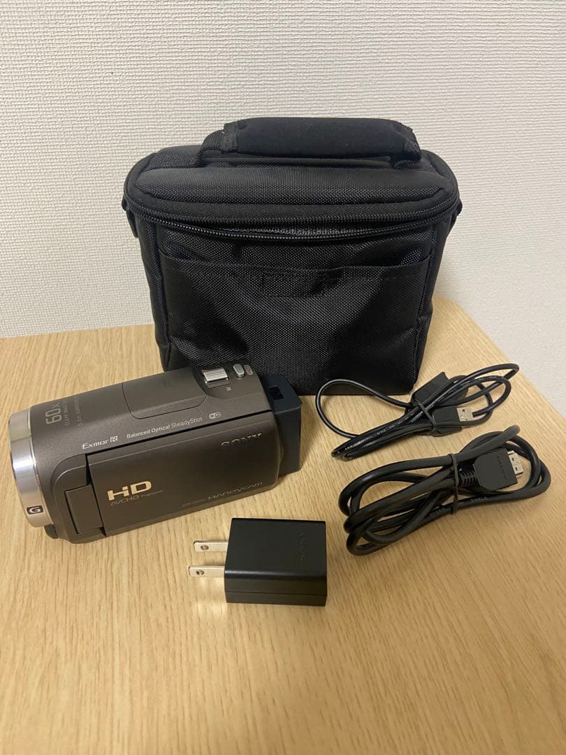 【美品】SONY ハンディカム HDR-CX680 ブラウン 2019年製