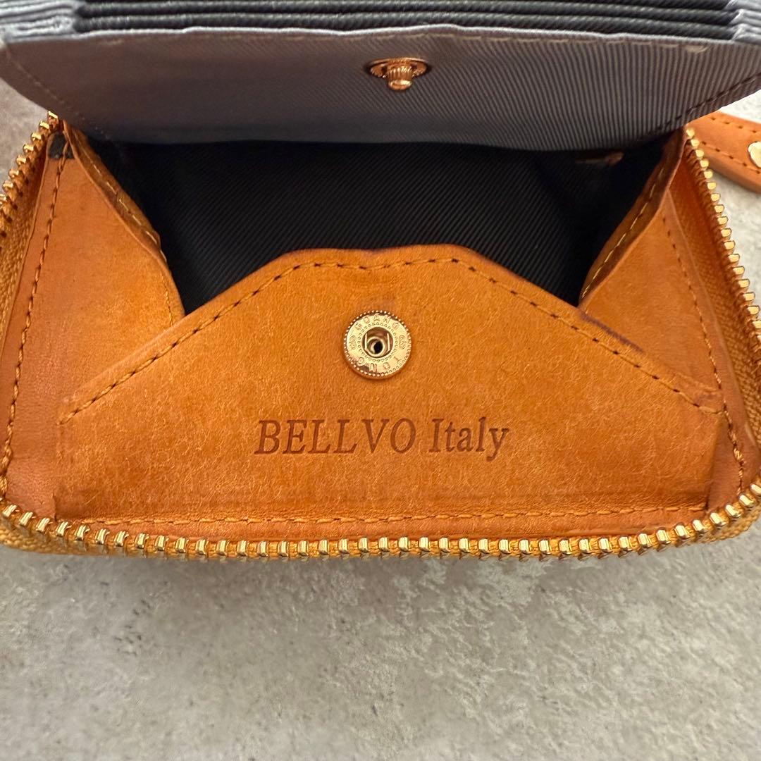 【定価1.5万】BELLVO ラウンドZIPミニ財布 SATTOPro 極小財布
