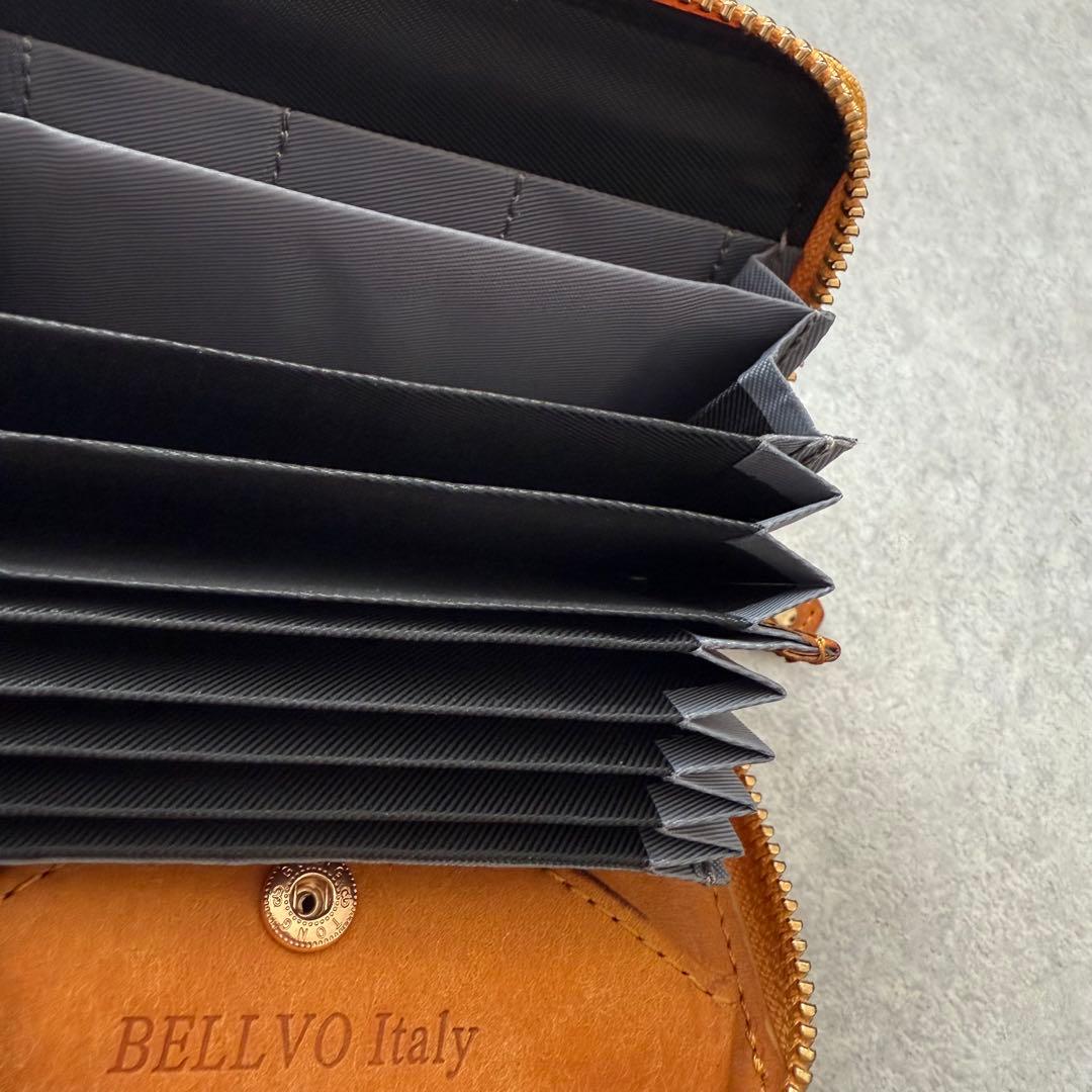 【定価1.5万】BELLVO ラウンドZIPミニ財布 SATTOPro 極小財布
