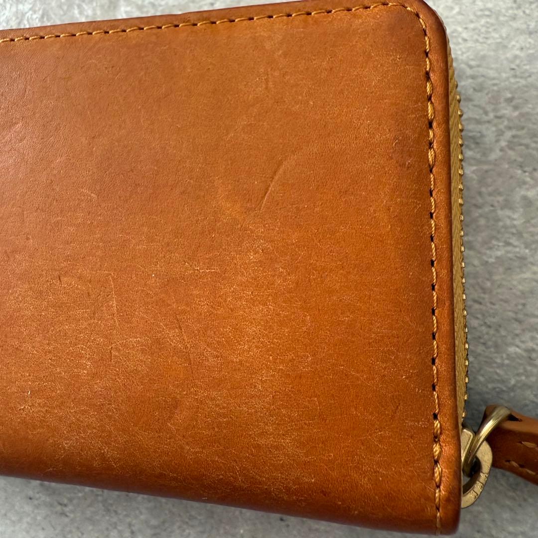 【定価1.5万】BELLVO ラウンドZIPミニ財布 SATTOPro 極小財布