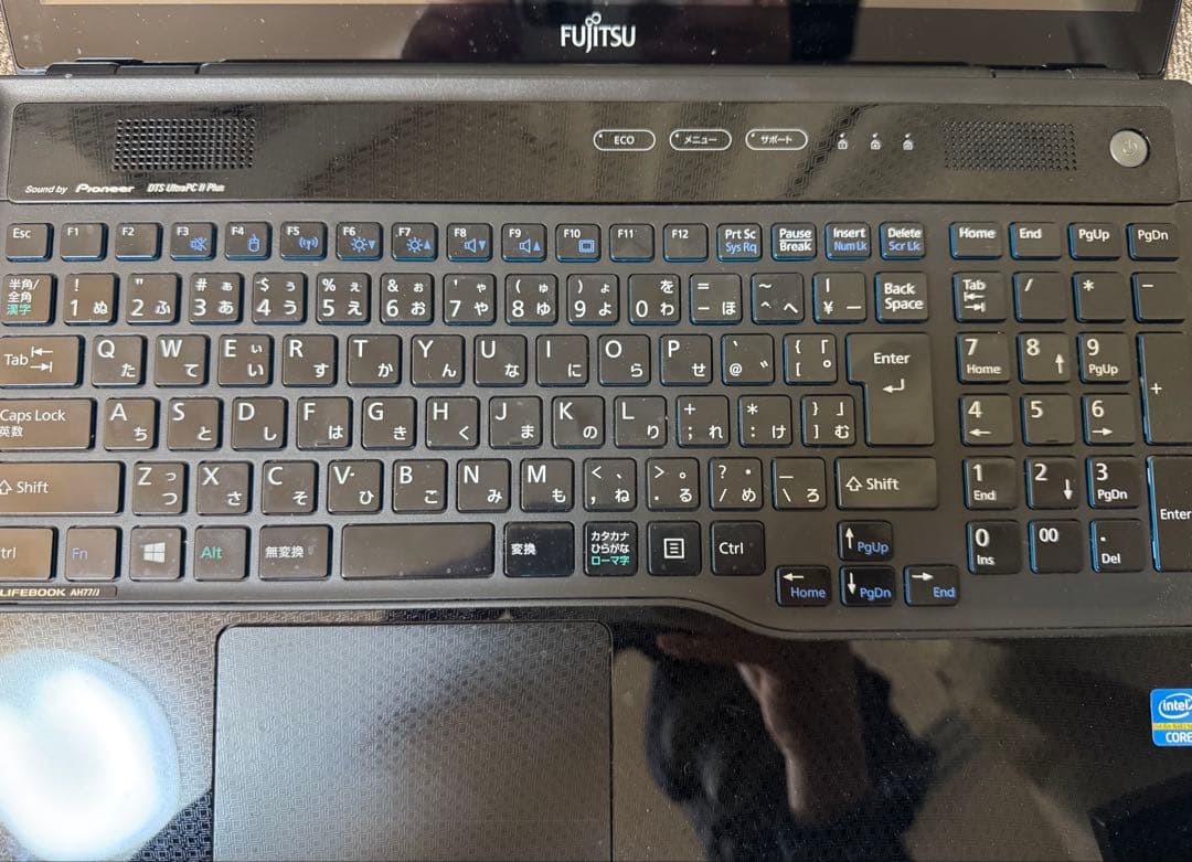 【ジャンク品】FMVA77JB 富士通 LIFEBOOK AH77/JノートPC