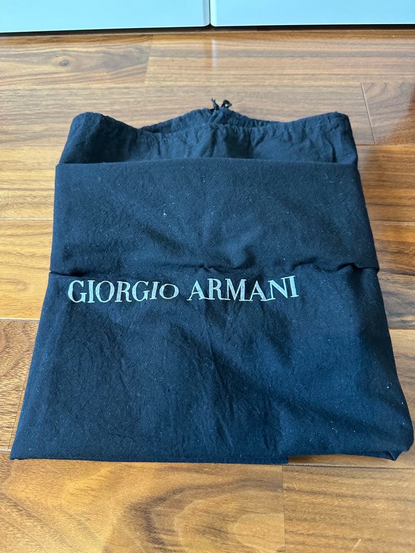 値下げ) GIORGIO ARMANI レザー ボストンバッグ